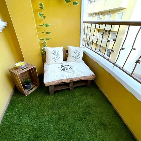 Centrico, Acogedor Y Playa A 5 Min Andando Appartement